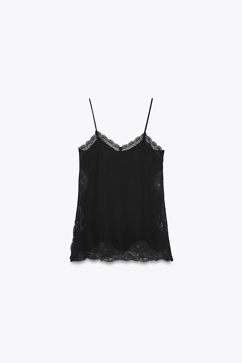 TOP STYLE LINGERIE EN DENTELLE ZW COLLECTION