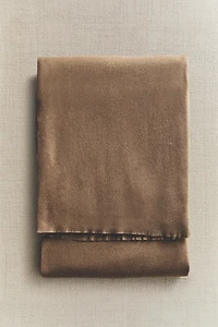 DECORATIVE FRINGED BLANKET