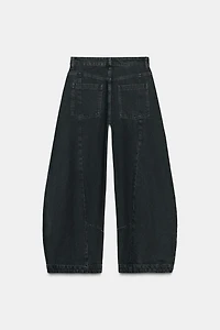 ZW COLLECTION LOW RISE BALLOON JEANS