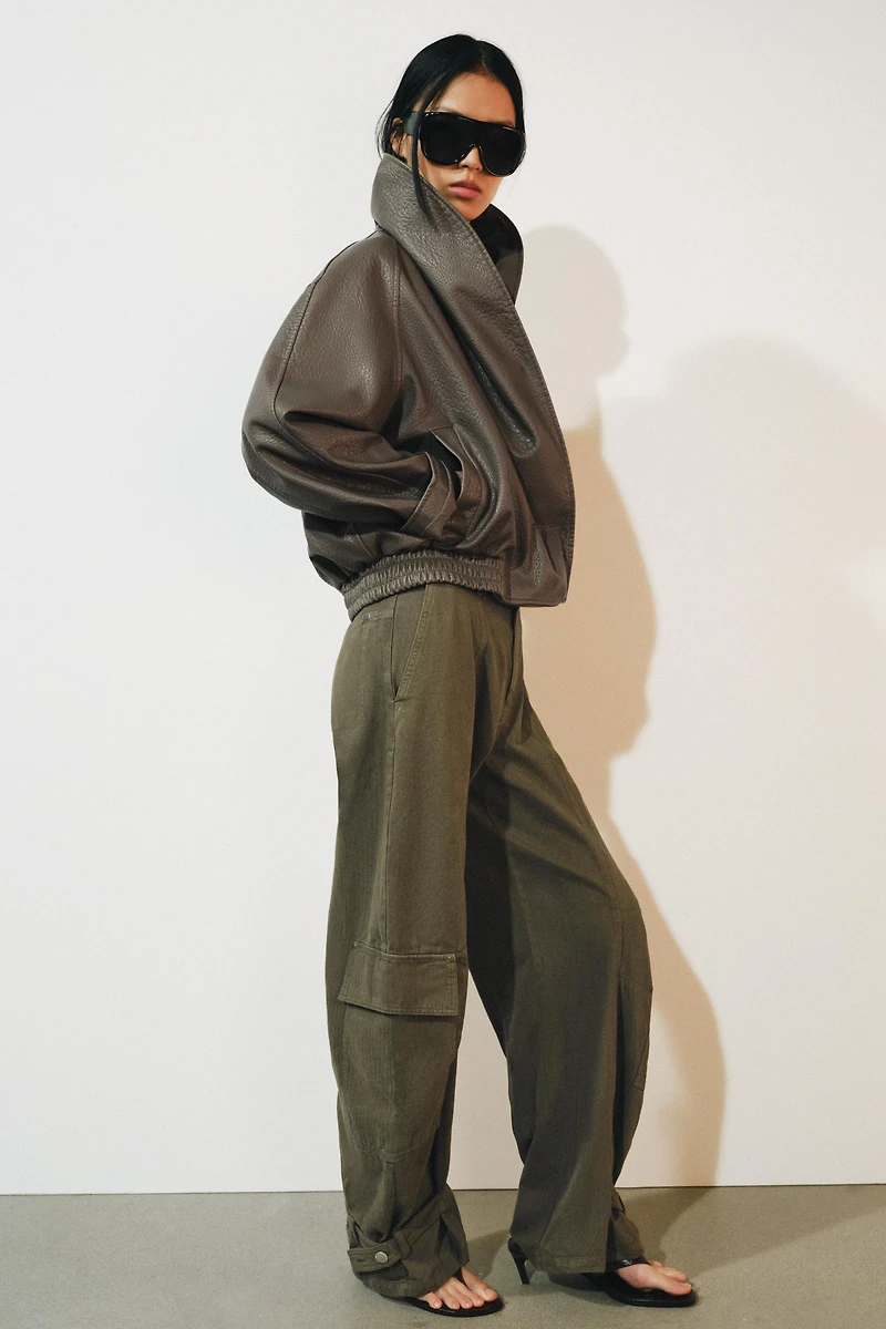PANTALON BARREL CARGO ZW COLLECTION