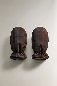 MOUFLE ENFANT CARREAUX TARTAN