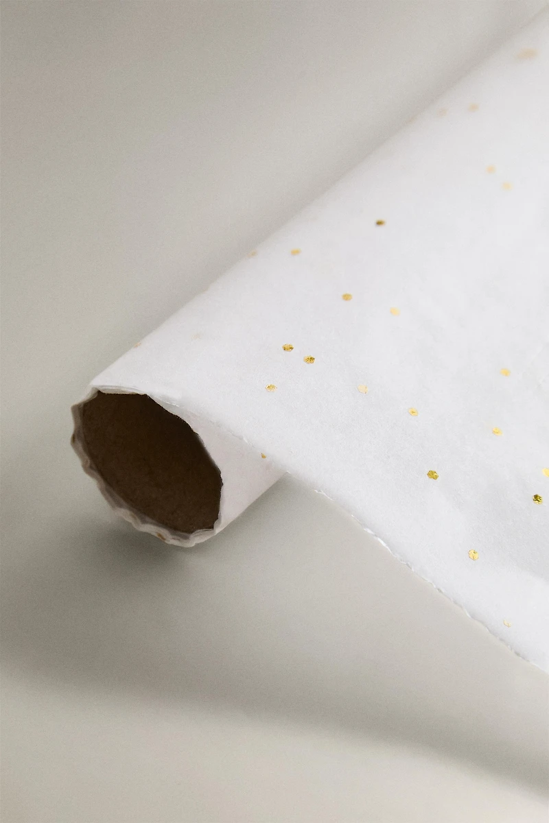 SILK CHRISTMAS WRAPPING PAPER