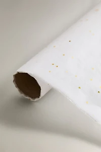 SILK CHRISTMAS WRAPPING PAPER