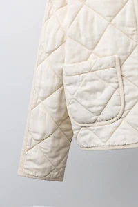 VESTE MATELASSÉE ZIPPÉE