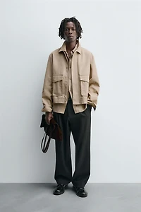 TWILL TEXTURED JACKET