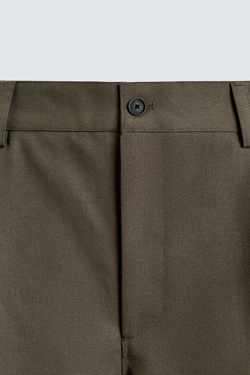 PLEATED BALLOON FIT PANTS