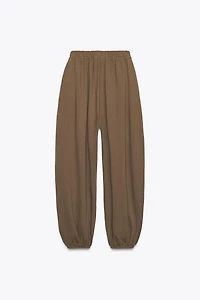 PLUSH BALLOON PANTS