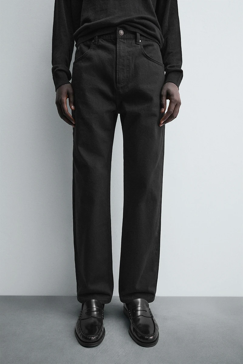 STRAIGHT ANKLE FIT JEANS
