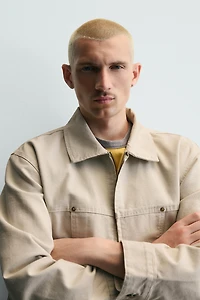 RELAXED FIT POCKET JACKET
