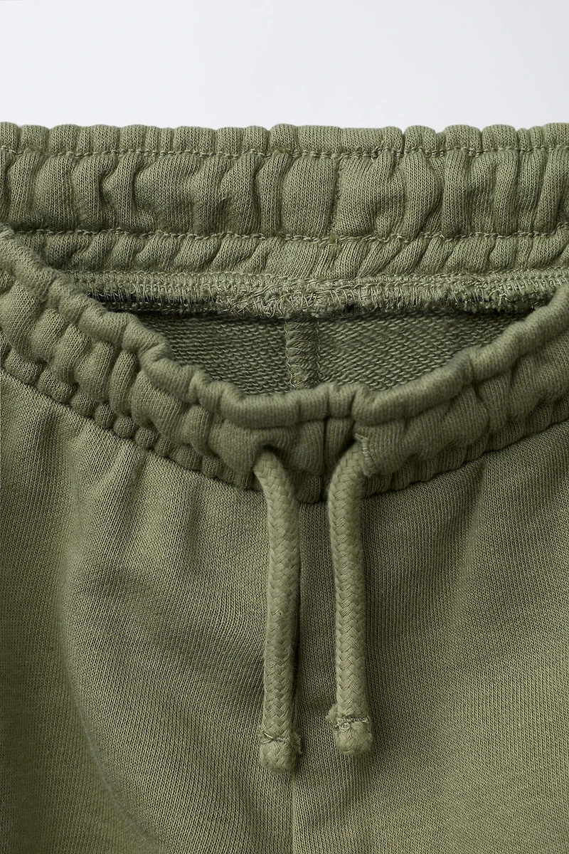 FLEECE CARGO JOGGER PANTS