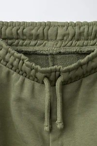 FLEECE CARGO JOGGER PANTS