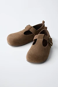 LEATHER CLOGS