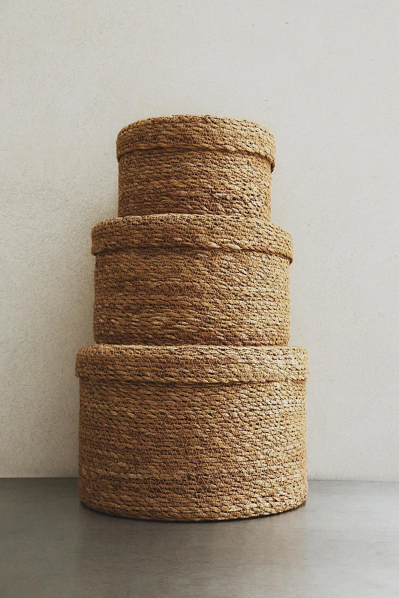 PANIER EN ALGUES COUVERCLE