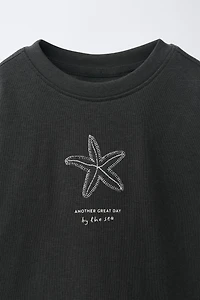 EMBROIDERED T-SHIRT