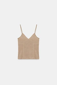 COTTON BLEND TANK TOP