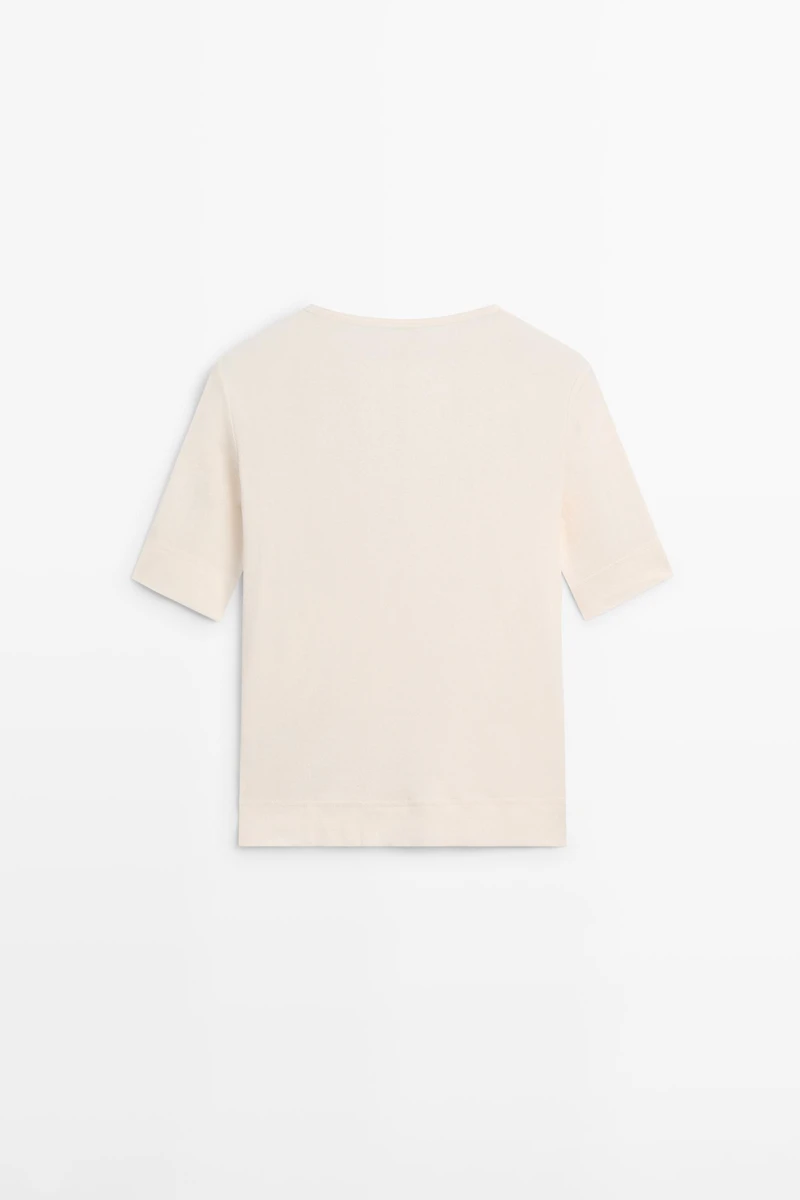 Cotton blend T-shirt