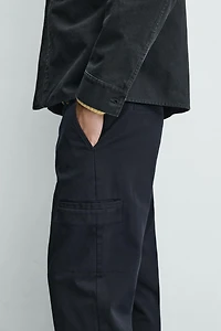 STRAIGHT FIT CARGO PANTS