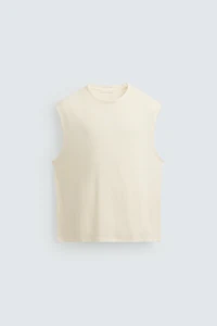 100% LINEN TANK TOP