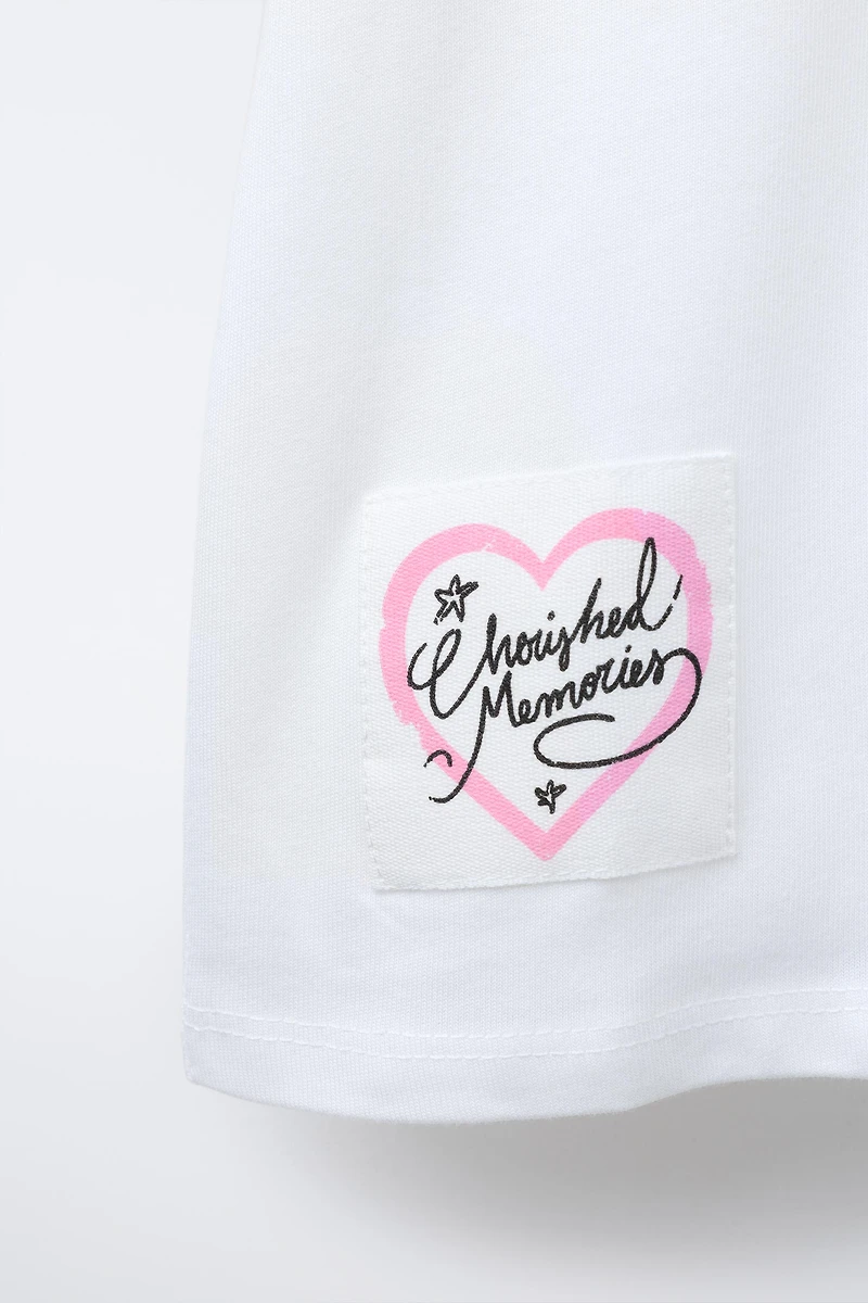 HEAVYWEIGHT TEXT T-SHIRT