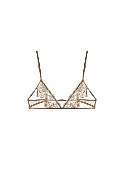 LACE MESH BRA