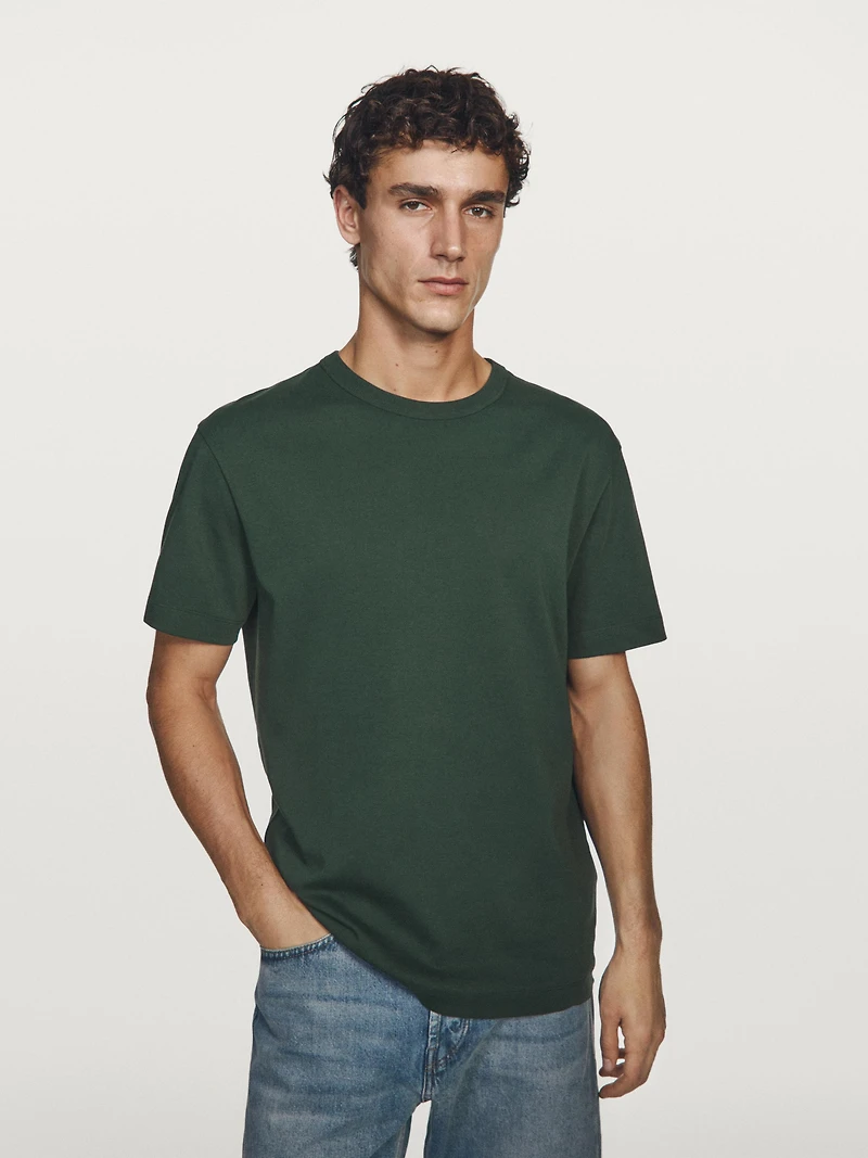 100% cotton short-sleeve T-shirt