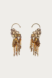 MARISA BERENSON X ZARA SPARKLY JEWEL EARRINGS