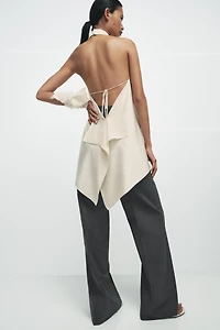 OPEN-BACK HALTER TOP ZW COLLECTION