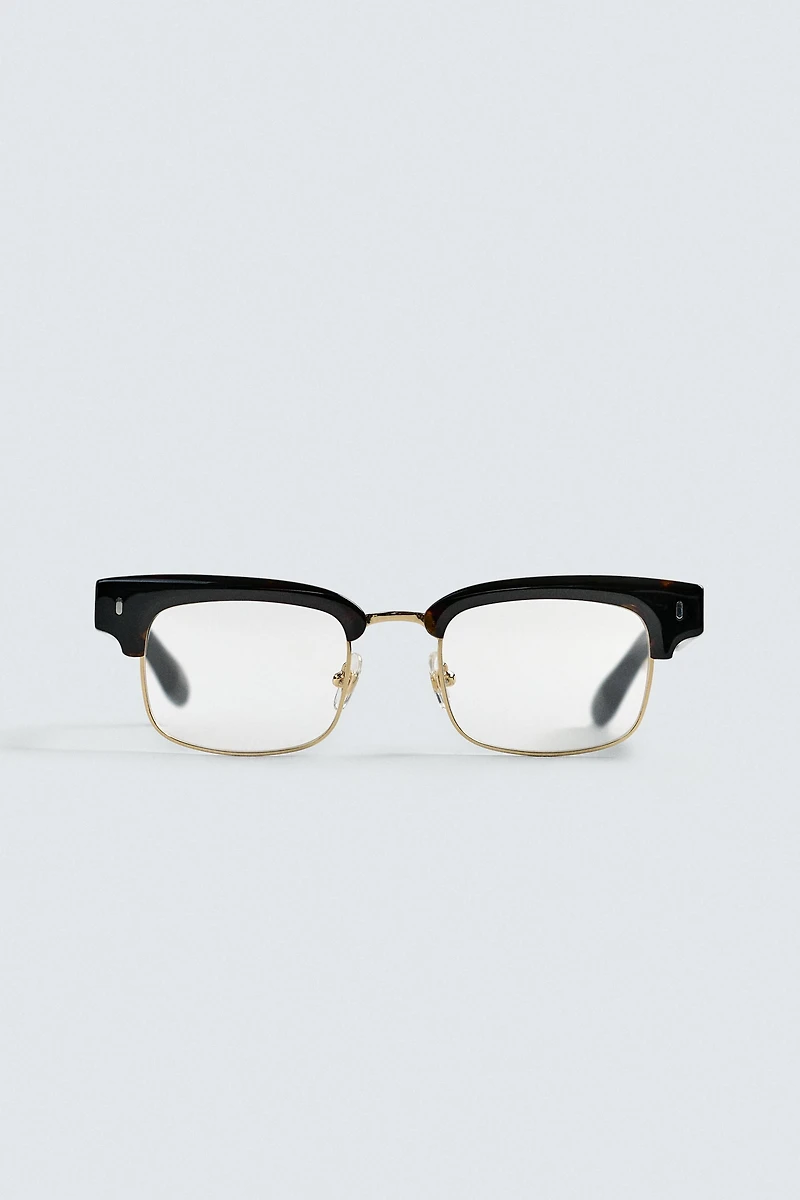 LUNETTES ACÉTATE COMBINÉ
