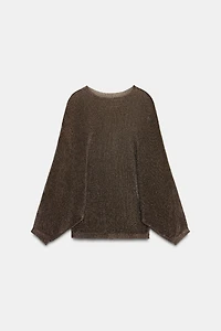 PULL EN MAILLE MÉTALLISÉE