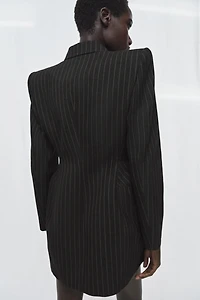 ZW COLLECTION PINSTRIPE BLAZER DRESS