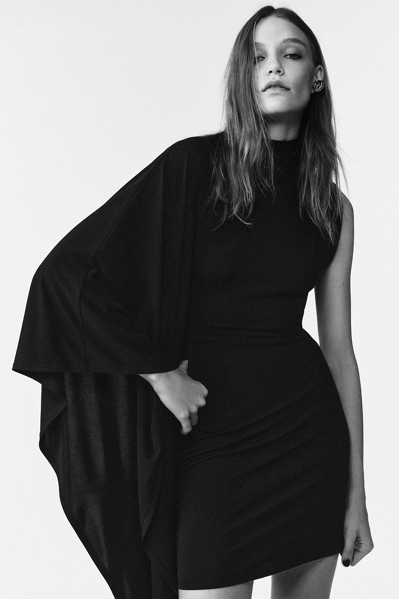 ASYMMETRIC SLEEVE DRESS LIMITED EDITION