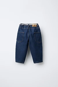 JEAN BAGGY CEINTURE