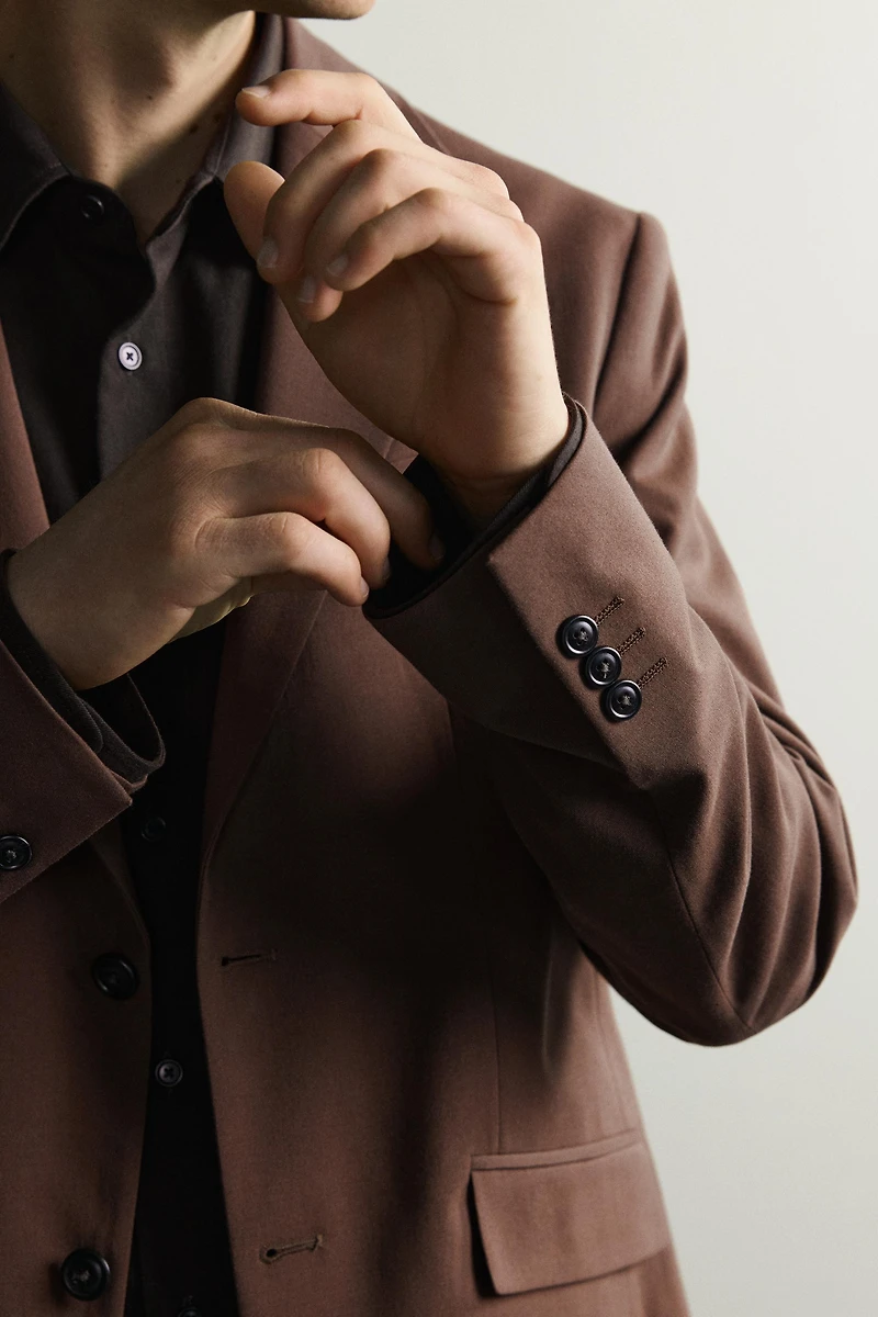 REGULAR FIT SUIT BLAZER