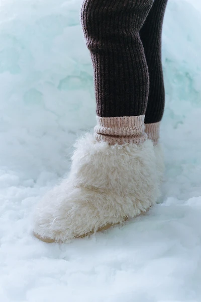 FAUX FUR SNOW BOOTS
