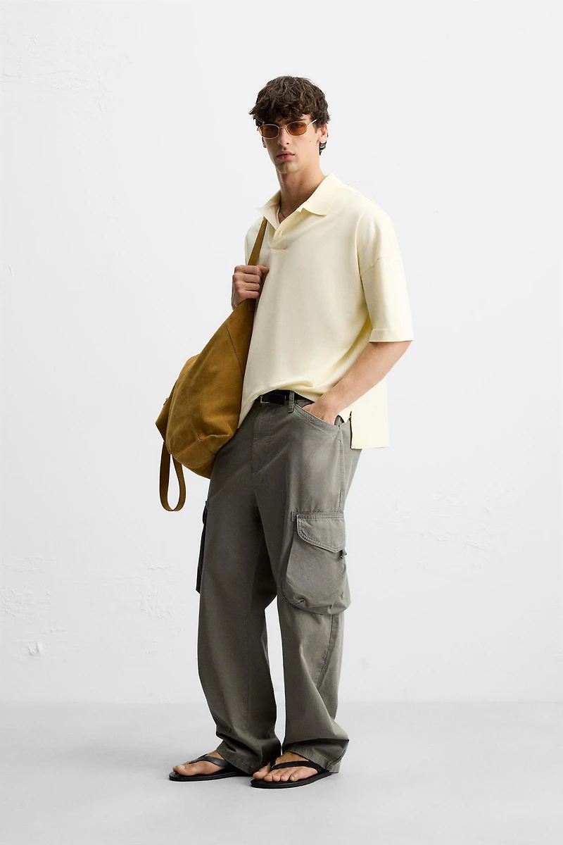 RELAXED FIT POLO SHIRT