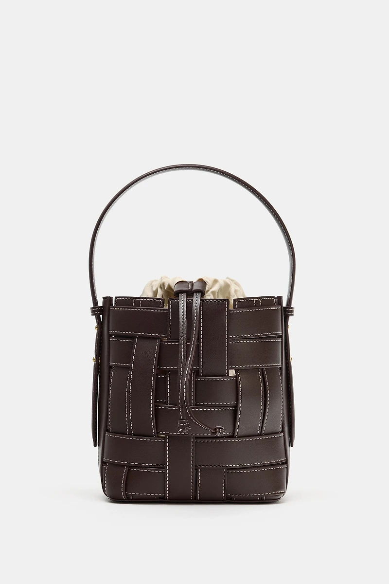 WOVEN CROSSBODY BAG