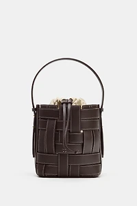 WOVEN CROSSBODY BAG