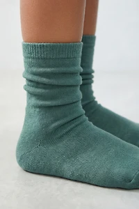 FIVE-PACK OF LONG PLAIN SOCKS
