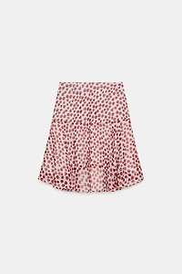 PRINTED MIDI SKIRT