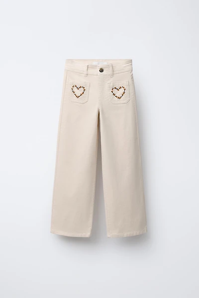 VELVET STRAIGHT LEG PANTS