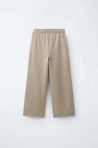 STRAIGHT INTERLOCK PLUSH PANTS
