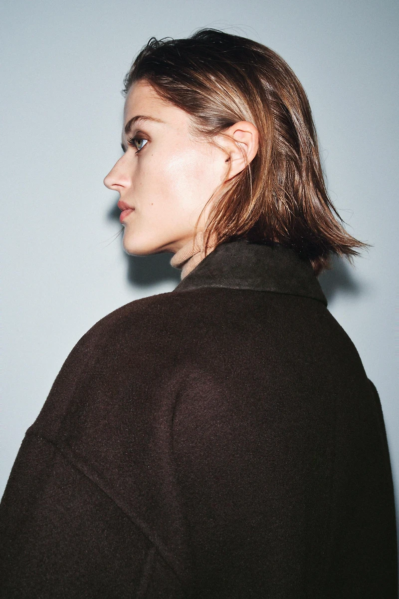 WOOL ZW COLLECTION JACKET