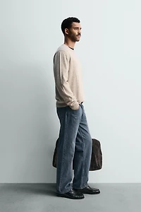 LIGHT WOOL - CASHMERE JUMPER