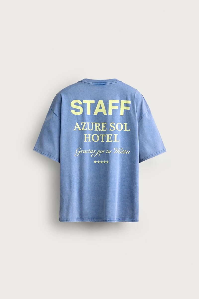 RELAXED FIT PRINTED T-SHIRT
