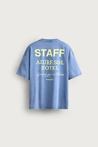 RELAXED FIT PRINTED T-SHIRT