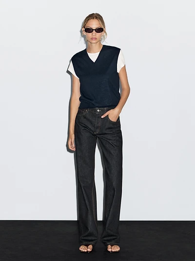 Jean large mid-rise