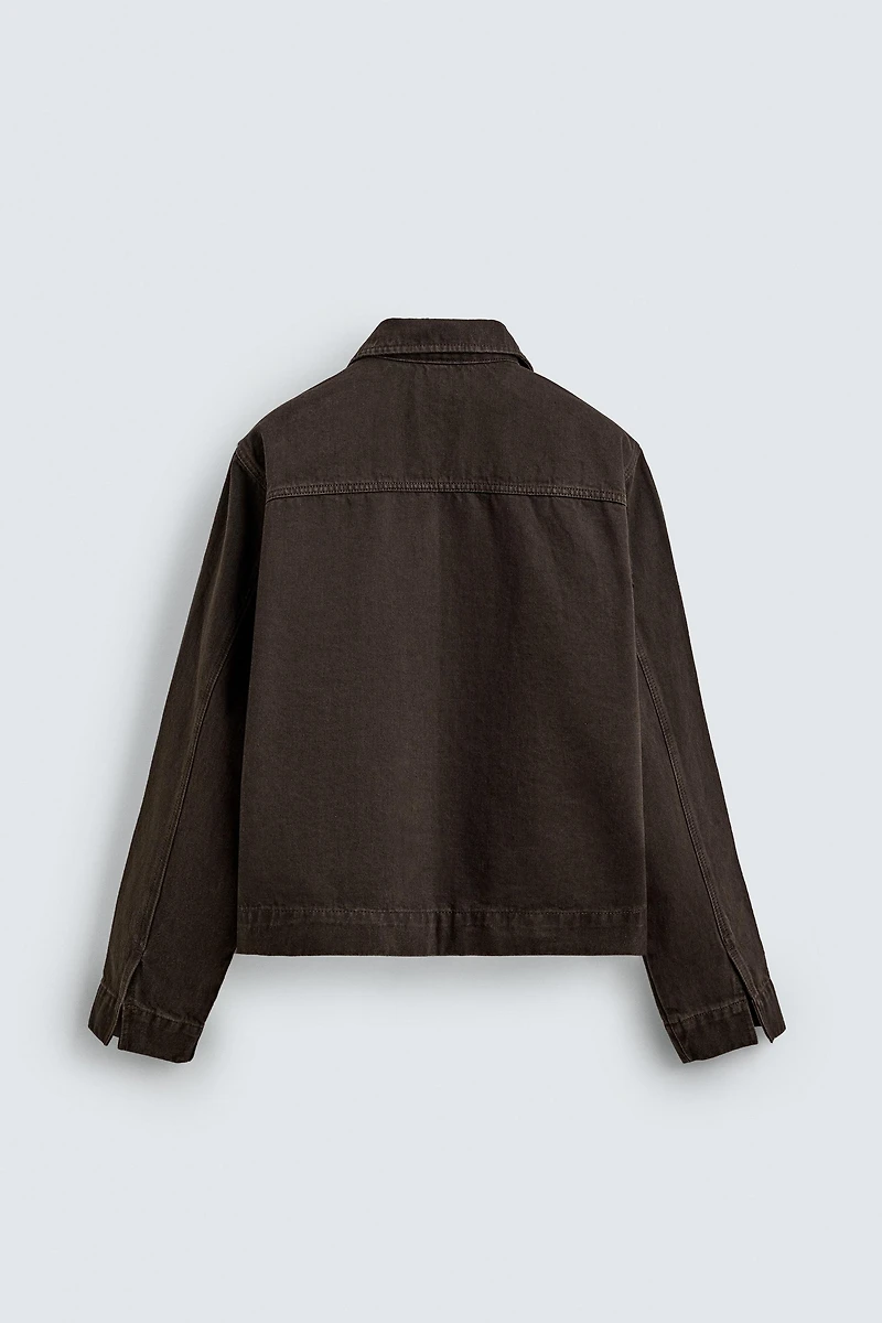 BLOUSON STRUCTURÉ À POCHES