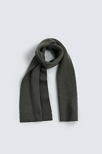WOOL KNIT SCARF