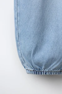 FLOWY ELASTIC BALLOON JEANS