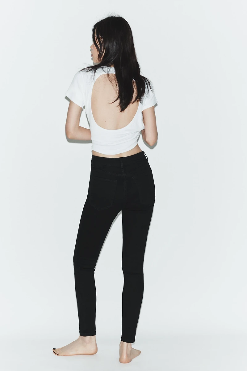 TRF HI-RISE SKINNY JEANS
